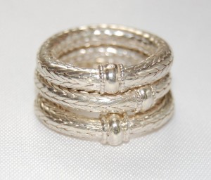 stackable rings La La B stackable rings La La B