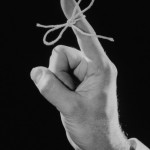 finger with string reminder