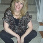 Woman over 45 wearing Smitten--Still Blonde after all these YEARS