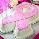 Breast Cancer Ribbon Cake