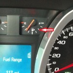 gas gauge arrow