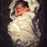 jesus in manger