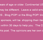Blog Pop Note