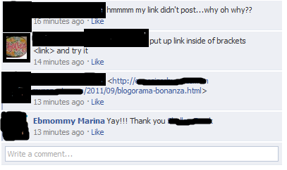 Problems-posting-links-to-facebook