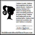 Audrey Hepburn I believe