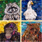Glad Black Bags art auction