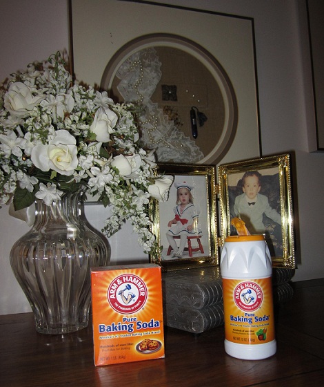 Holiday bridal Shower baking soda cleaning tips