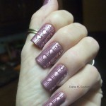 Valentine Manicure Sentimental Stamped Hearts 2