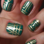 St. Patricks Day Art Deco Manicure Nail Treatment