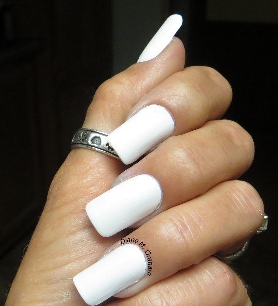 White, No Red, No Blue Fourth of July Manicure