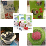 Healthy Choice Greek Frozen Yogurt Collage