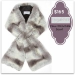 FauxFurever chinchilla scarf