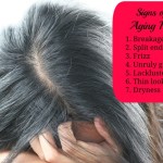 signs of aging Hair