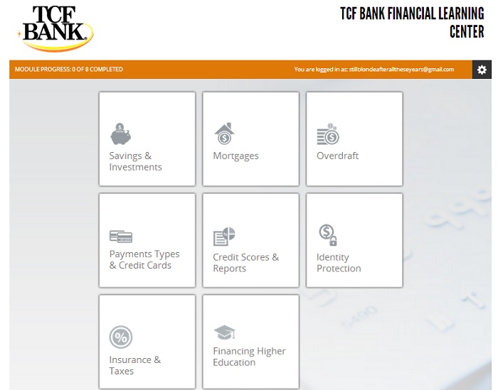 Financial Animal TCF Bank Financial Literacy Center