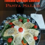 Spinach Tomato Cottage Cheese Pasta Salad