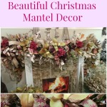 Beautiful Christmas Mantel Decor Plaid
