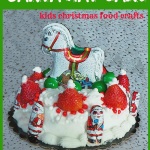 Kids craft Santa Hat Cake
