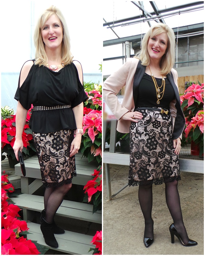 Monroe and Main Holiday 2014 Transitional Outfit Day to Night Outfit
