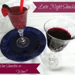 Wine Smoothie Late Night Snacking yoplait Light