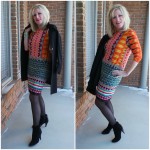 Monroe and Main Spring Graphic Print Dress Shelley Zurek Still Blonde after all these YEARS