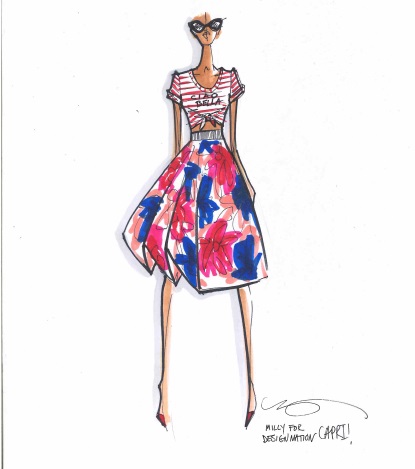 Milly for Kohls DesignNation  Maxi dress, Top design fashion, Fashion