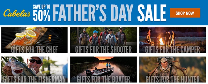 Cabela's Father's Day Gifts Sale