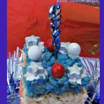 layered Crispy Rice Krispies Kids Food Crafts 4th of July Patriotic Treat blog