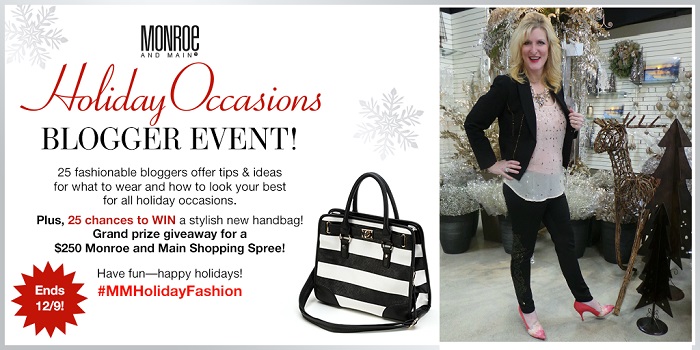 Monroe and Main Holiday Occasions Twitter or Blog Banner Still blonde after all these years