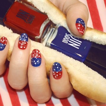 Veterans Day Manicures Nail Art
