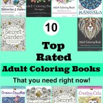 Amazons 10 Top Rated Adult Coloring Books