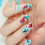 Modern Valentines Manicures Nail Art