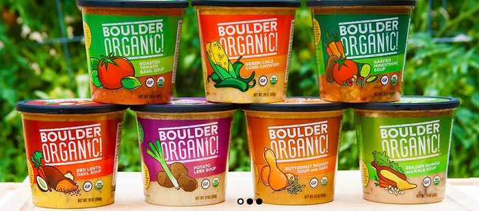 Boulder Organics soup varieties