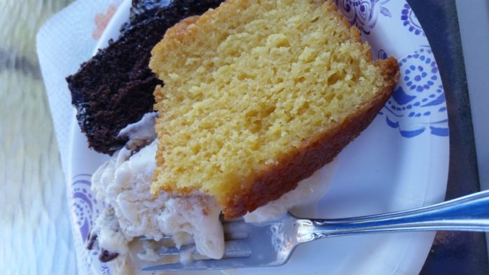 Aunt Beth's Butterfly Orange Cake Still Blonde after all these Years