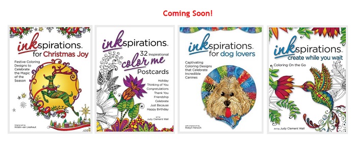Inkspirations Adult Coloring Books