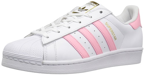 adidas Women's Superstar W Cute pink sneakers