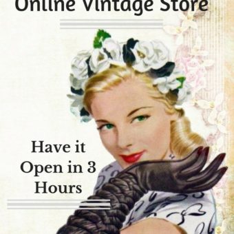 How to set up an Online Vintage Store and Have it Open in 3 hours