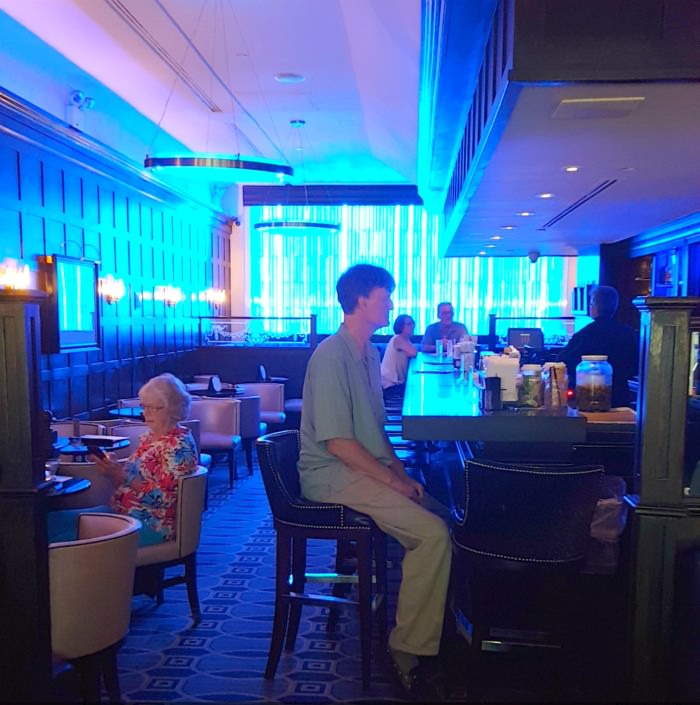 The Algonquin Hotel Blue Bar Hirschfeld