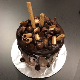 The best chocolate Drip cake ever