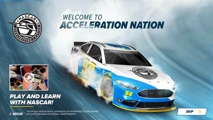 NASCAR acceleration Nation App
